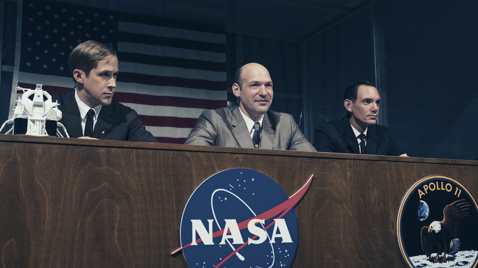 Az Apollo-11 legendás személyzete a vásznon